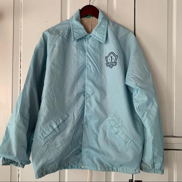 Vintage Intervale Country Club Windbreaker Golf Jacket Flannel Lined XL - Picture 8 of 9